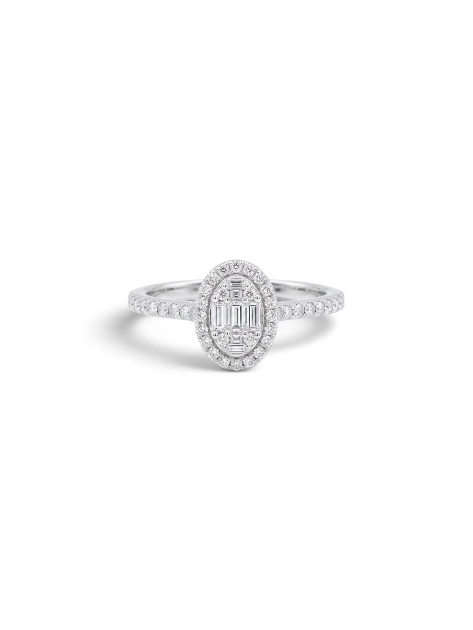 Oval Diamond Ring