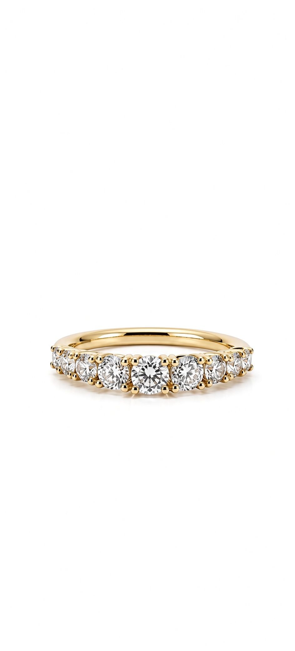 Crafted in 18K yellow gold ring