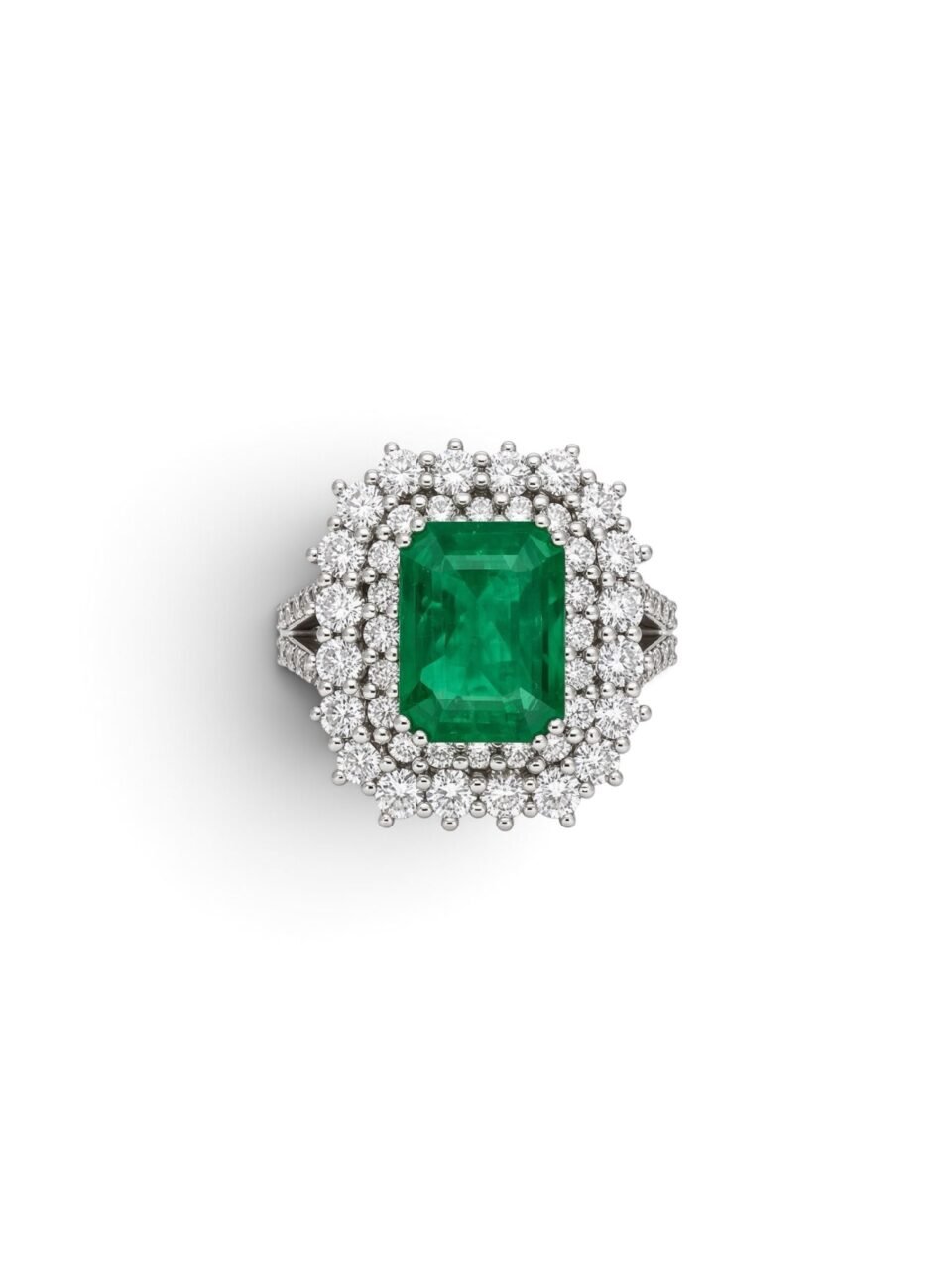 Emerald Diamond Ring