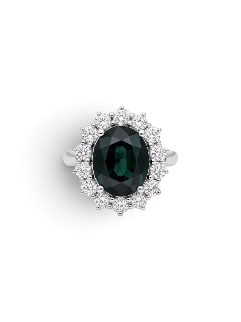 Sapphire Diamond Ring