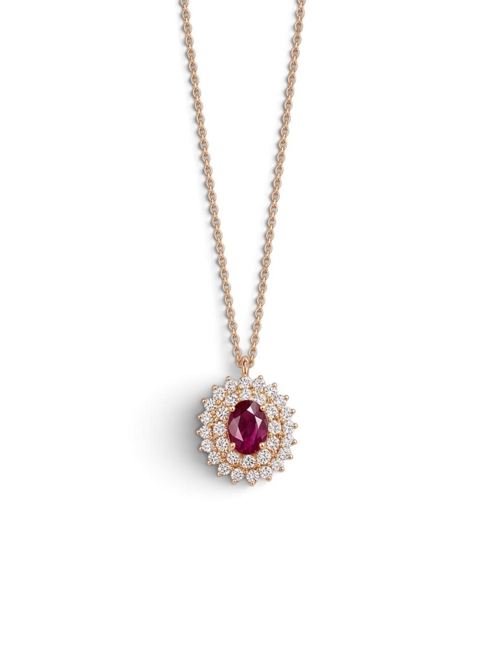 RUBY & DIAMOND NECKLACE