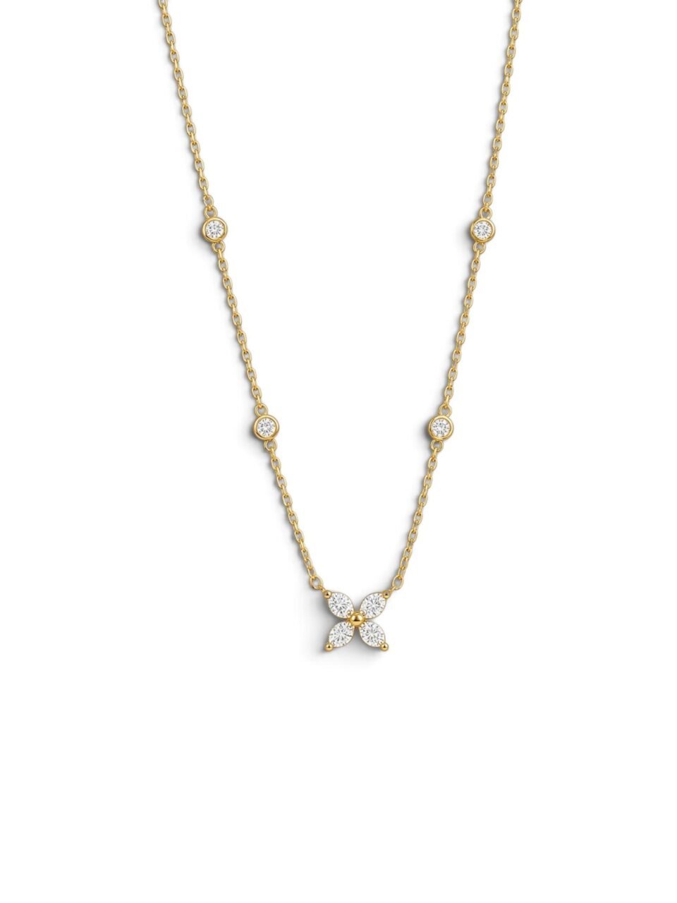 DIAMOND BUTTERFLY NECKLACE
