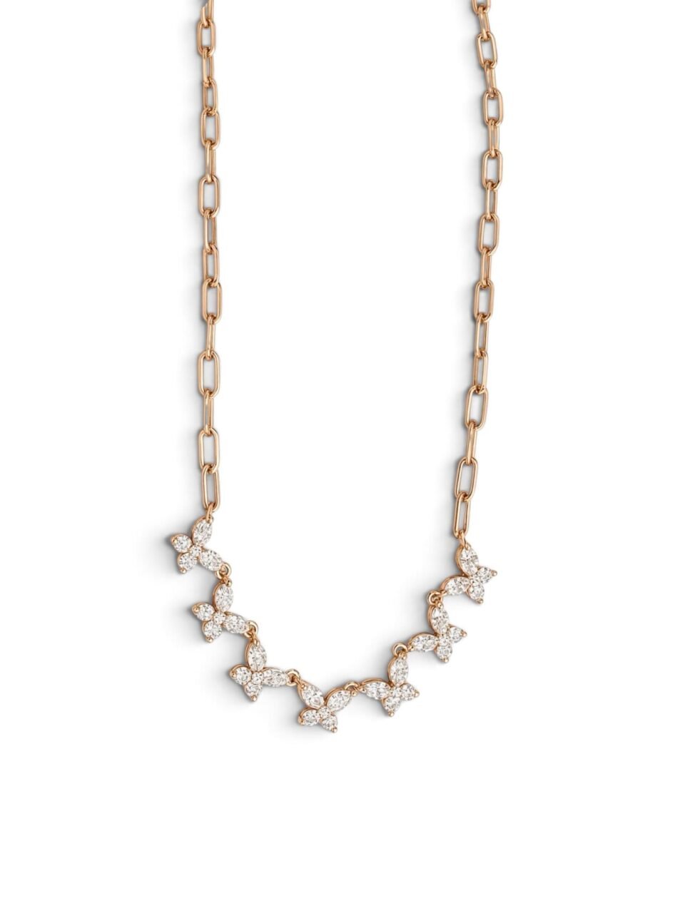 BUTTERFLY DIAMOND NECKLACE