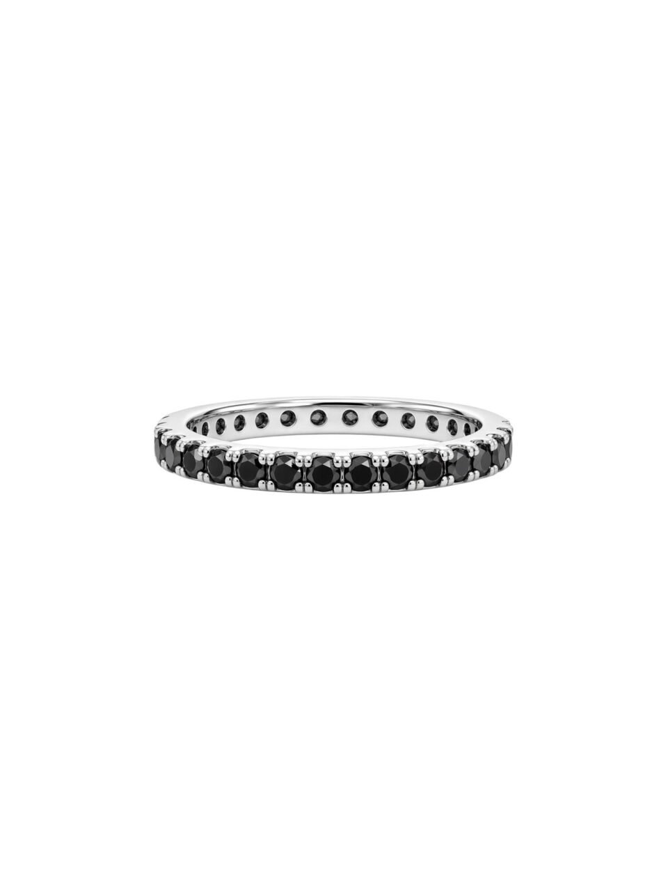 BLACK DIAMOND ETERNITY RING