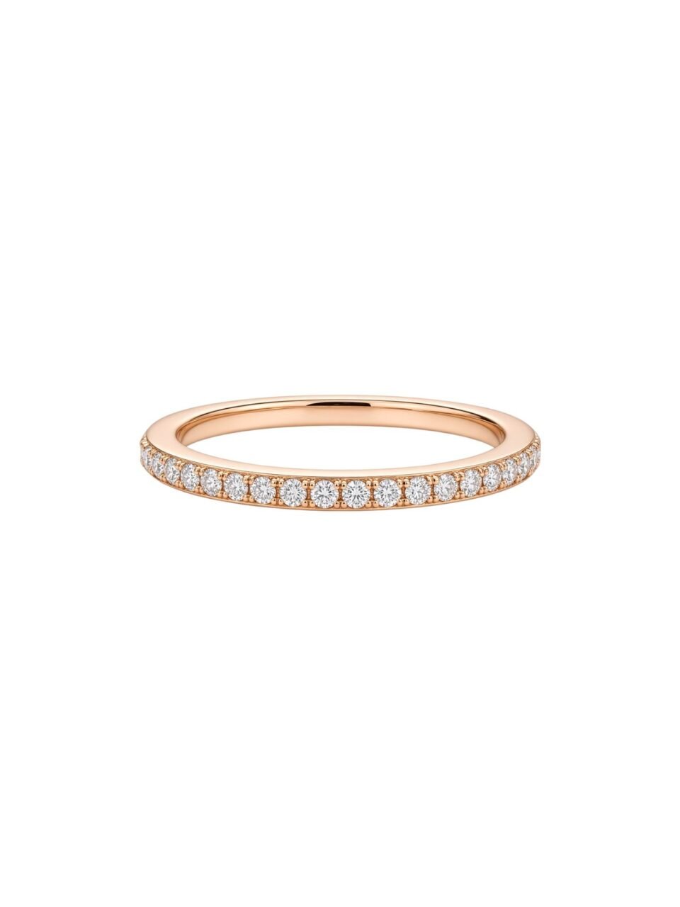 ROSE GOLD DIAMOND BAND